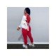 Baseball Coats Matching 2 Piece Outfit Sets For Women