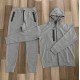 Jogger Patchwork 2 Piece Long Suits For Men