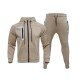 Jogger Patchwork 2 Piece Long Suits For Men