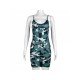  2022 Sexy V Neck Camouflage Women's Sleeveless Dress