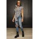 Casual Summer Gingham Blouse For Women