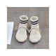 White Versatile Lace Up Women Sneakers