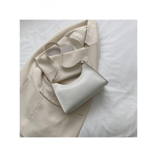  Retro Simple Solid Color PU Armpits Bags