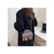 National Style Tassel Straw Chain Shoulder Bags