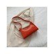  Retro Simple Solid Color PU Armpits Bags