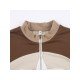 Star Contrast Color Long Sleeve Tops For Ladies