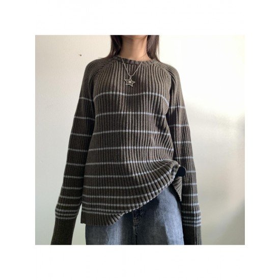  2022 New Striped Long Sleeve Sweater