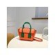 Contrast Color Shopping Shoulder Bag Handbags