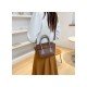 Contrast Color Shopping Shoulder Bag Handbags