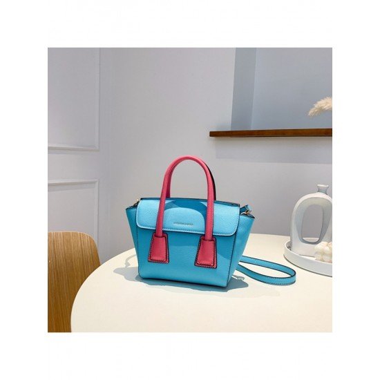 Contrast Color Shopping Shoulder Bag Handbags