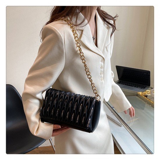 Stylish Sequined Chain Shoulder Bags For Women