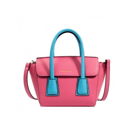 Contrast Color Shopping Shoulder Bag Handbags