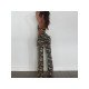  Fashion Camouflage Top And Trouser Women's Sets