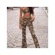  Fashion Camouflage Top And Trouser Women's Sets