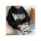  Loose Letter Graffiti Men's Casual Hoodies