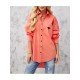  Pure Color Long Sleeve Women's Shirts