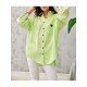  Pure Color Long Sleeve Women's Shirts