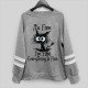 Funny Cute Graphic Long Sleeve Women Sweatshirts