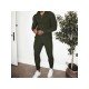  Casual Pure Color Men's Long Suits