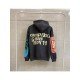 Graffiti Heart Printed Hoodies Tops For Women