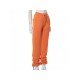  Loose Drawstring Letter Long Pants For Women