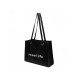  PU Letter Women's Large Capacity Tote Bag