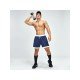  Men's Fitness Workout Contrast Color Patchwork Shorts