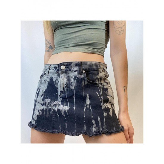  2022 Summer Low Waist Denim Skirt