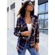  2022 Fashion Plaid Women's Long Sleve Small Jacket