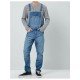 Pockets Blue Denim Overall For Men