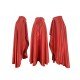 Zipper Up Stylish Solid Split Hem Maxi Skirts 