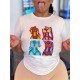 Sexy Ladies Graphic Summer T Shirts