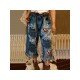  Fashion Ripped Patch Women's Denim Jeans