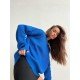  Winter Round Neck Women's Pure Color Sweaters