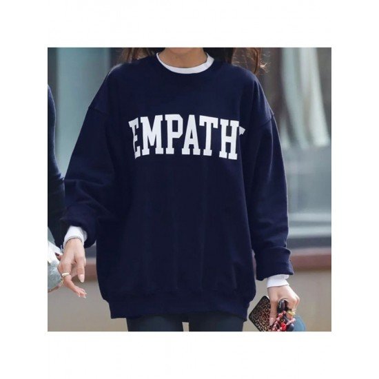  2022 Autumn Round Neck Letter Printing Sweater