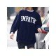  2022 Autumn Round Neck Letter Printing Sweater