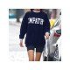  2022 Autumn Round Neck Letter Printing Sweater