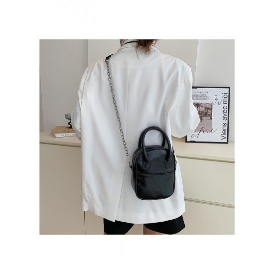 Korean Style White Chain Shoulder Bags