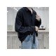  Pure Color Lapel Long Sleeve Shirt For Men