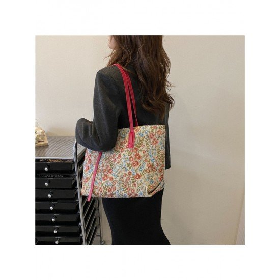  Women's Large Capacity Canvas Tote Bag