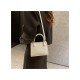  Korean Women's PU Solid Color Satchels