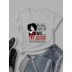 Leisure Women Graphic T Shirt Tops