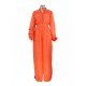  Pure Color See Through Women's Long Sleeve Jumpsuit