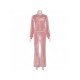  Casual Letter Embroidered Women's Trouser Suits