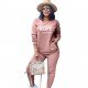  Loose Casual Letter Printing Women's Two-Piece Suit