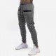  Casual Zipper Drawstring Men's Long Pants