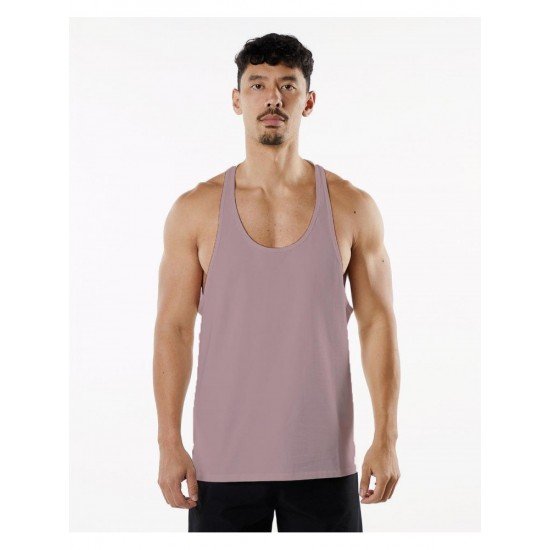  Men's Leisure Sports Fitness Muscle Pure Color Tanks