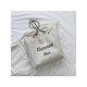  Canvas Letter Large Capacity Female Tote Bag