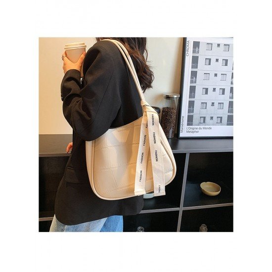 Casual Vintage Hasp Shoulder Tote Bags