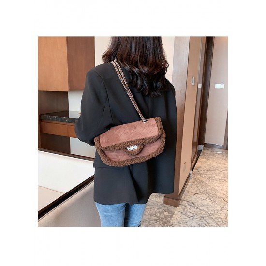  2022 New Fashion Plush Women's Shoulder Bag